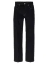 Fendi Basic Straight-leg Jeans In Dark Blue