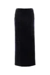 Fendi Zip-embellished Velvet Maxi Skirt