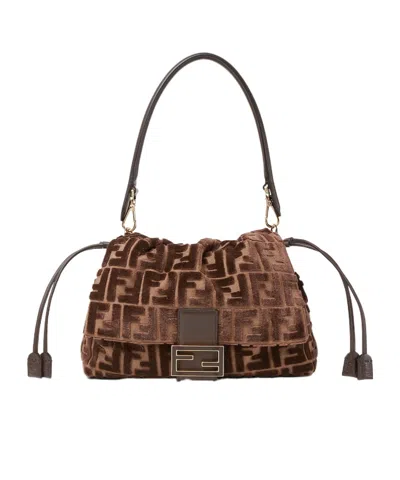 FENDI FENDI MAMMA BAGUETTE MEDIUM TOTE BAG