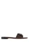 Fendi Logo-embellished Flat Sandals
