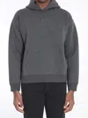 Fendi Dark Grey Ff Sweatshirt In Grey