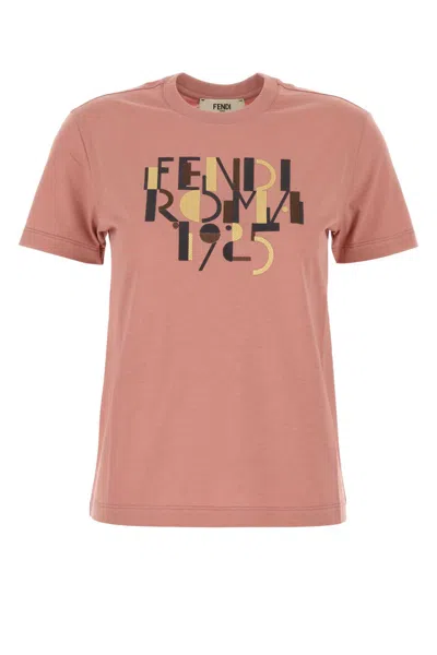 Fendi T-shirt In Pink