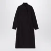 Fendi Dark Purple Grain De Poudre Wool Coat Women