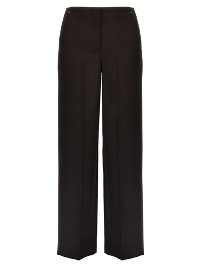 FENDI DARK PURPLE WIDE LEG PANT