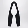 Fendi Dark Purple Wool Shawl Women In Purple