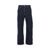 Fendi Dark Wash Regular Fit Jeans In Blue