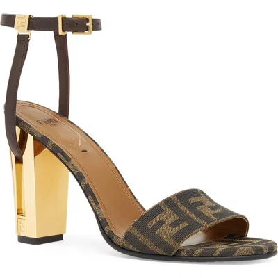 Fendi Delfina Ankle Strap Sandal