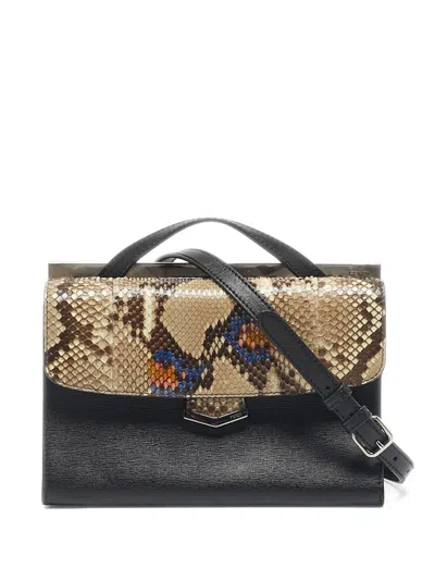 Pre-owned Fendi Demi Jour Cross Body Bag In Black