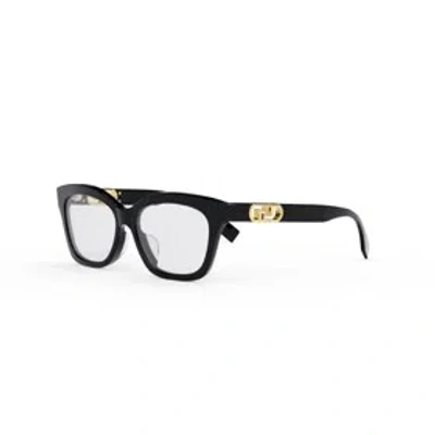 Fendi Demo Cat Eye Ladies Eyeglasses Fe50039i 001 52 In ["black"]