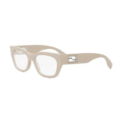 Fendi Demo Cat Eye Ladies Eyeglasses Fe50082i 057 53 In Neutral