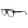 Fendi Demo Square Men's Eyeglasses Fe50090f 005 55