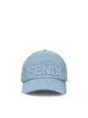 FENDI FENDI DENIM BASEBALL CAP
