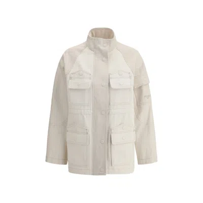 FENDI DENIM BOMBER JACKET