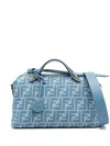 Fendi Medium By The Way Soft Tote Bag In Blue
