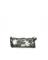 Fendi Denim Floral Baguette Bag