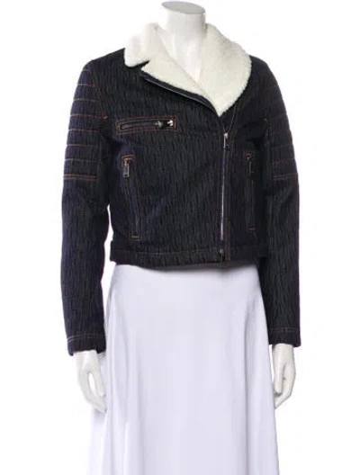 Pre-owned Fendi Denim Jacket In Blue