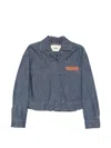 Fendi Denim Jacket In Blue