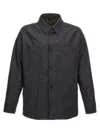 Fendi Dark Blue Denim Selleria Jacket In Blue