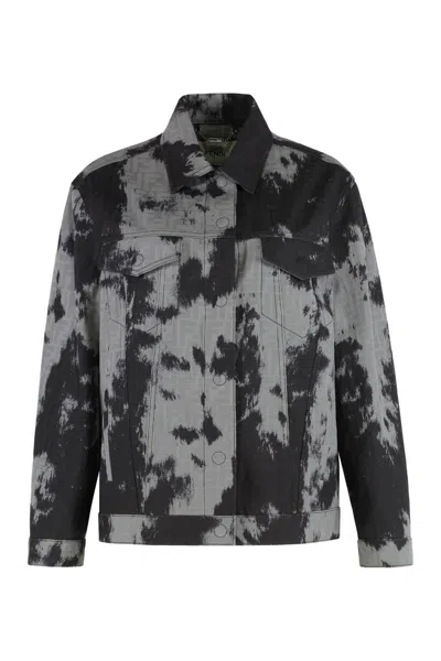 FENDI FENDI DENIM JACKET FF