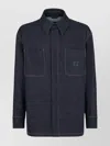 Fendi Embroidered Ff Long-sleeved Denim Jacket