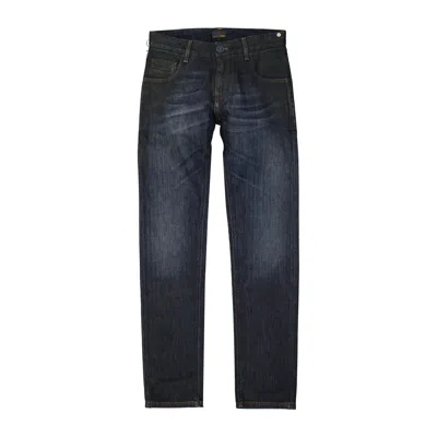 Fendi Denim Jeans Men In Blue