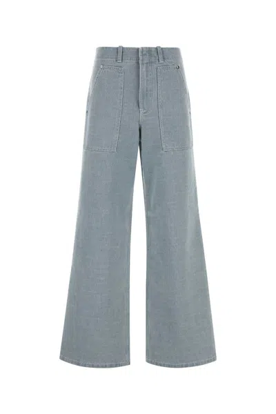 FENDI FENDI DENIM WIDE-LEG JEANS