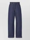 Fendi Long Jeans In Blue