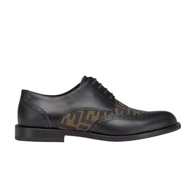 Pre-owned Fendi Derby Lace-up 'black'