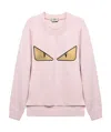 Fendi Devil's Eye Leisure Sweater In Pink