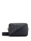 Fendi Men's Diagonal Messenger Bag In Blue