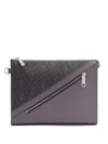 FENDI DIAGONAL CLUTCH BAG