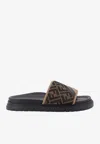 Fendi Sandals In Brown