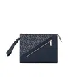 Fendi Men's Clutch In Blue