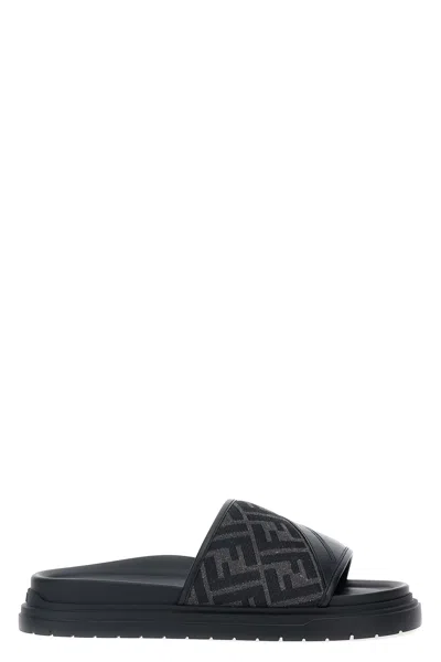 FENDI 'FENDI DIAGONAL' SANDALS