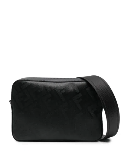 Fendi Diagonal Shoulder Bag In Black