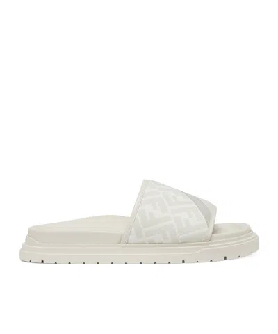 Fendi Diagonal Slides In Iceghiac