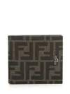 Fendi Diagonal Wallet Wallets Brown In Brown