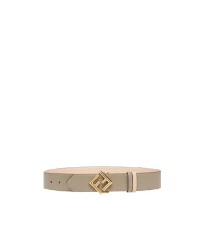 Fendi Diamonds Belt In Nude