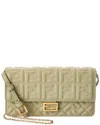 Fendi Embroidered Jacquard Baguette Wallet