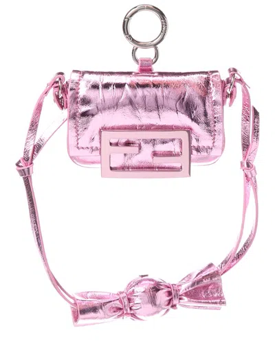 Fendi Dnu Inv  Baguette Nano Leather Charm