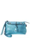 Fendi By The Way Selleria Mini Leather Satchel In Blue