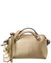 Fendi By The Way Selleria Mini Leather Satchel In Gold
