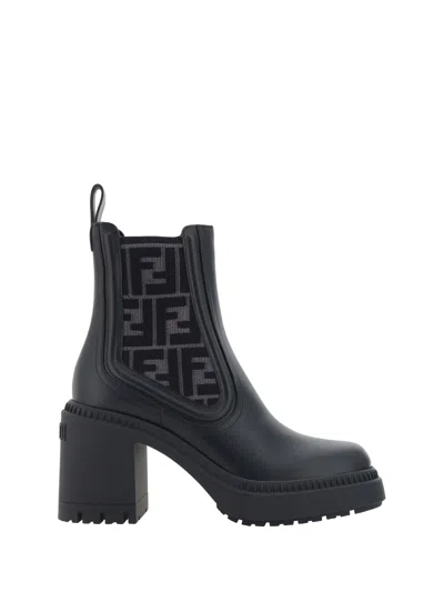 Fendi Domino Biker Boots