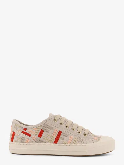 Fendi Domino Canvas Sneakers