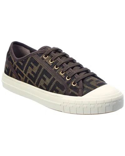 Fendi Domino Ff Canvas Sneaker In Multi