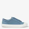 Fendi Valentino Garavani White Mesh True Actress Sneakers In Blue