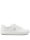 Fendi Valentino Garavani Multicolor Fabric And Mesh True Act Sneakers In 白色