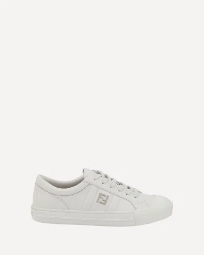 Fendi Valentino Garavani Multicolor Fabric And Mesh True Act Sneakers In White