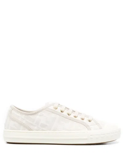 Fendi Women Domino Sneakers In Multi