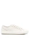 Fendi Domino Ff Low-top Sneakers In White